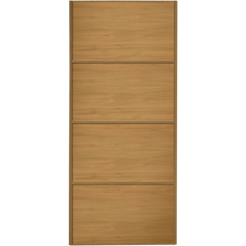 Classic 4 Panel - Oak Oak Frame