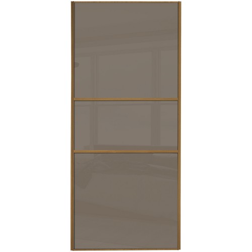 Classic Fineline - Cappuccino Glass Oak Frame Classic Fineline - Cappuccino Glass Oak Frame