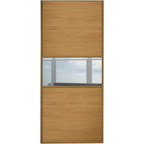 Classic Fineline - Oak Mirror Oak Frame Classic Fineline - Oak Mirror Oak Frame