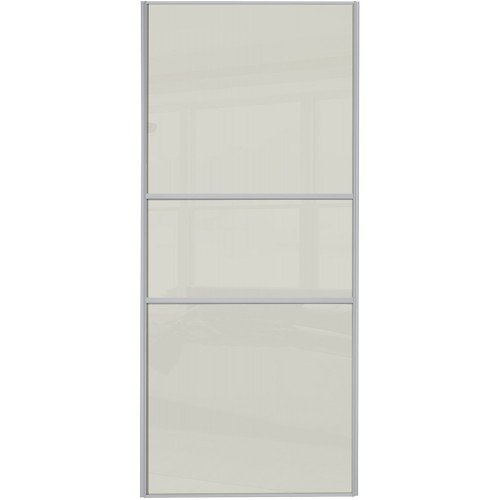 Classic Fineline - Arctic White Glass Oak Frame Classic Fineline - Arctic White Glass Oak Frame