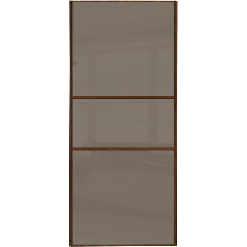 Classic Fineline - Cappuccino Glass Walnut Frame Classic Fineline - Cappuccino Glass Walnut Frame