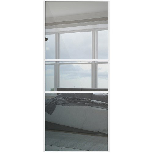 Classic Fineline - Mirror White Frame Classic Fineline - Mirror White Frame