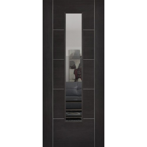 Vancouver Dark Grey - Clear Glass